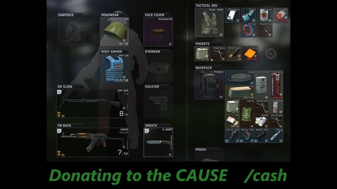Scav Marked Circle Runs to contribute TO THE CAUSE