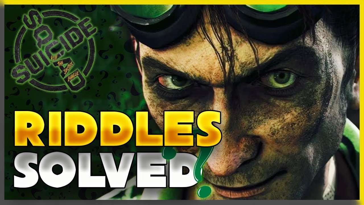 Suicide Squad: Kill The Justice League - All the Riddles walkthrough