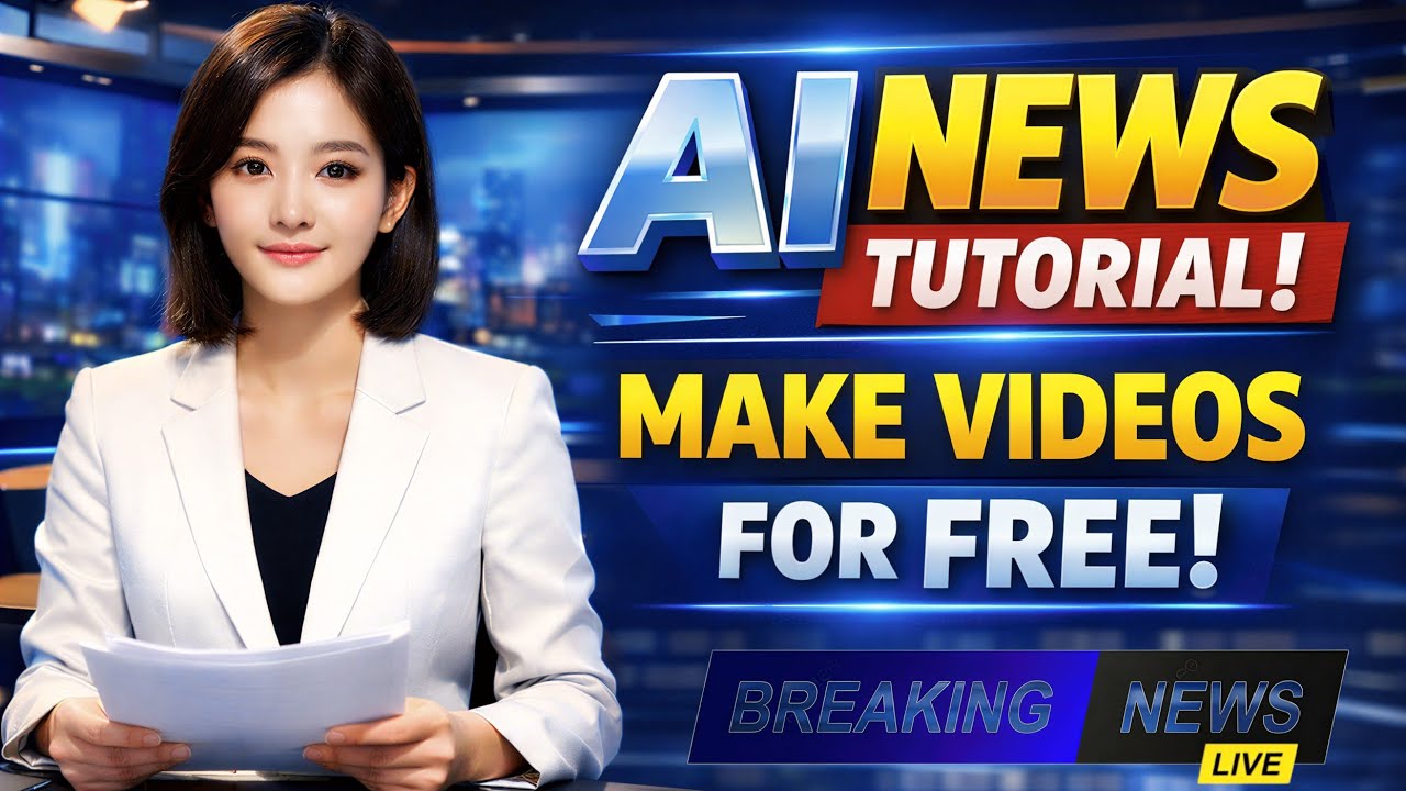 Create Your Own News Channel with AI | 100% Free AI News Channel Kaise Banaye