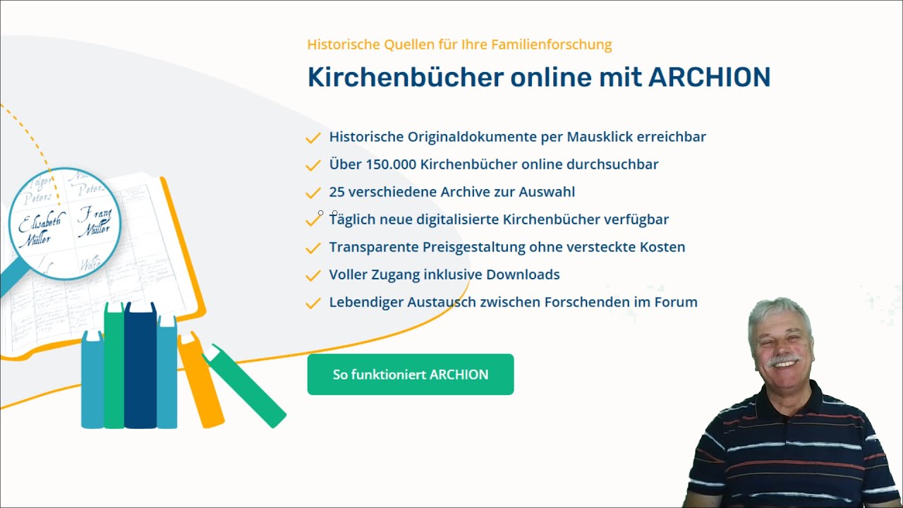 Ahnenforschung leicht gemacht: Archion und Transkribus im Einsatz