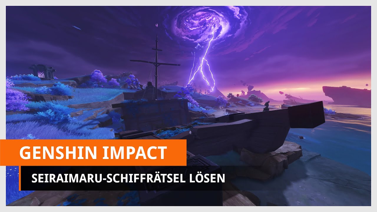 Genshin Impact: Seiraimaru-Schiffrätsel komplett gelöst (Vollständigen Schlüssel finden)