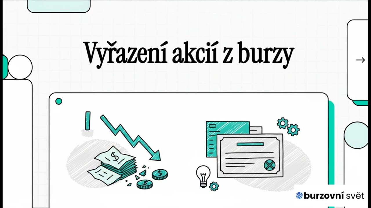 Co se stane, když je akcie vyřazena z burzy?
