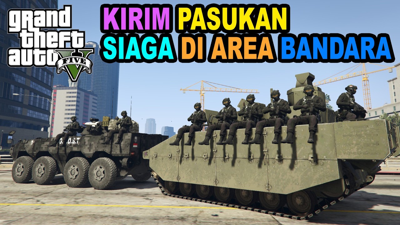 KIRIM PASUKAN SIAGA - GTA 5 MOD ZOMBIE SURVIVAL #224
