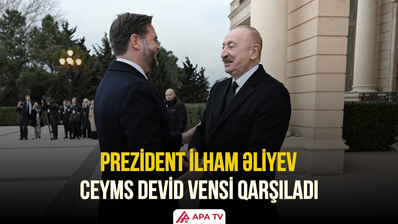 Bakıda Amerika Birləşmiş Ştatlarının Vitse-prezidentinin rəsmi qarşılanma mərasimi olub/APA TV
