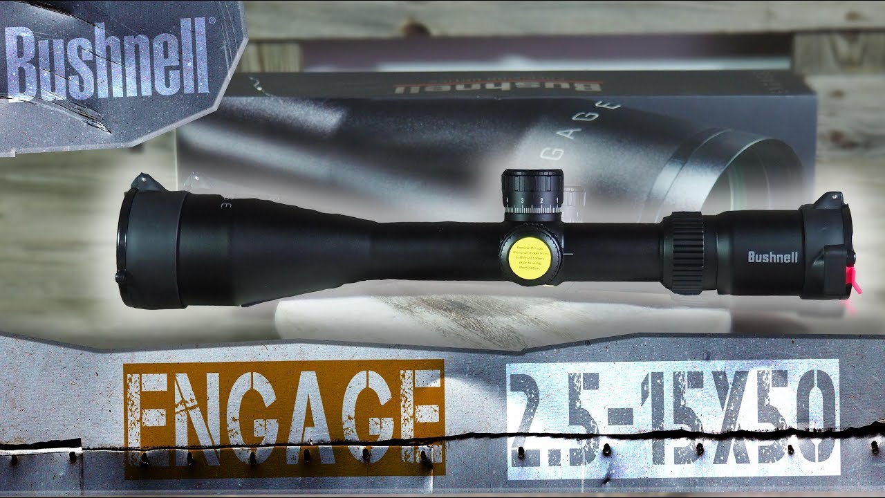 Visor BUSHNELL ENGAGE 2.5-15X50 Reticula 4A iluminada