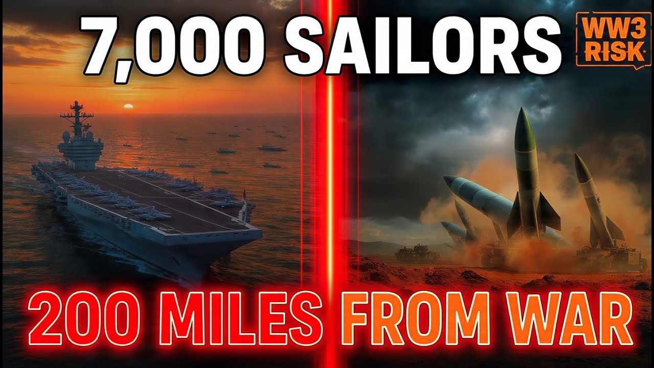 US Navy vs Iran: Aircraft Carrier Deployment and the Risk of World War 3