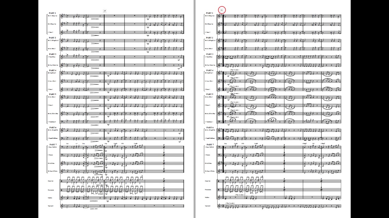 Mamy Blue - arr: Sunde. Flex 7 SHOW, Grade 2,5.