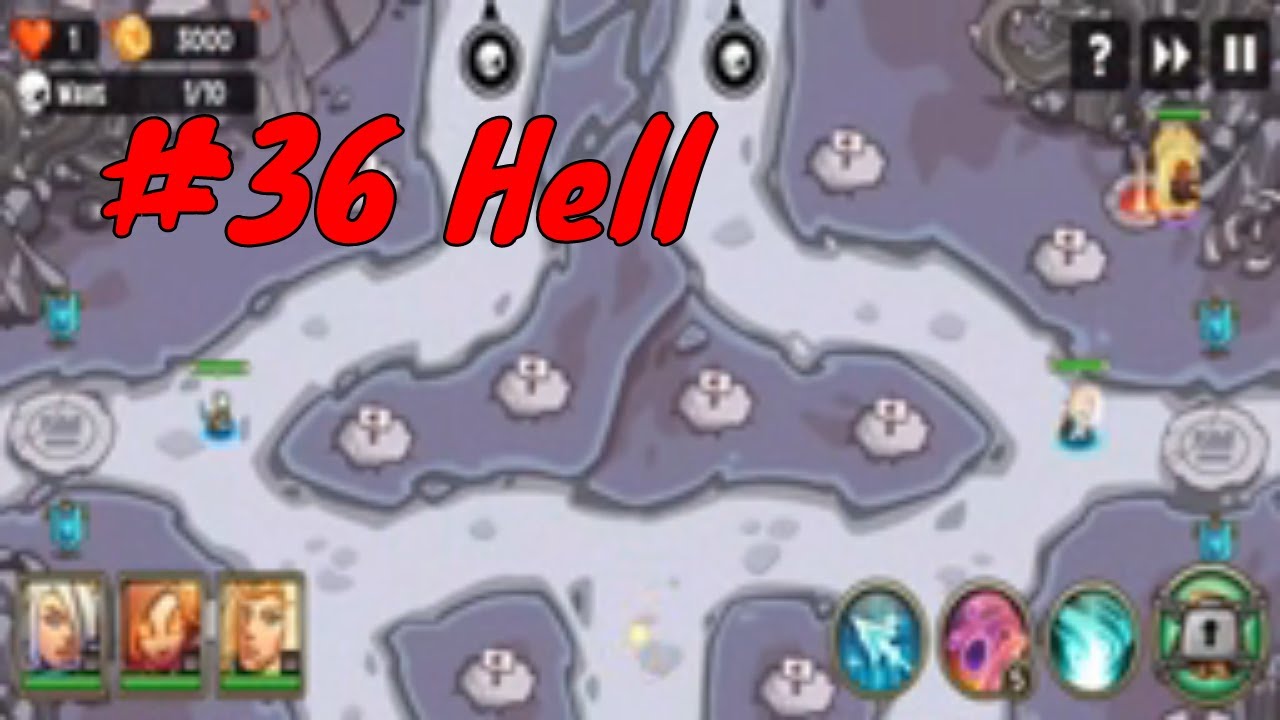 Empire Warrior TD Level 36 Hell With Local Heroes