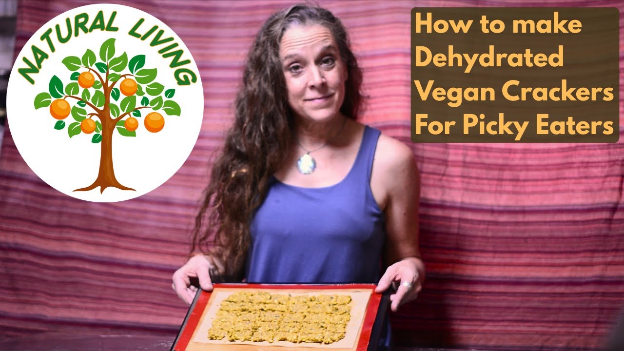 How To Make Dehydrated Vegan Crackers For Picky Eaters