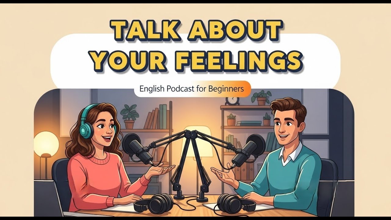 Learn to Talk About Your Feelings in English | Beginner English Conversation Practice