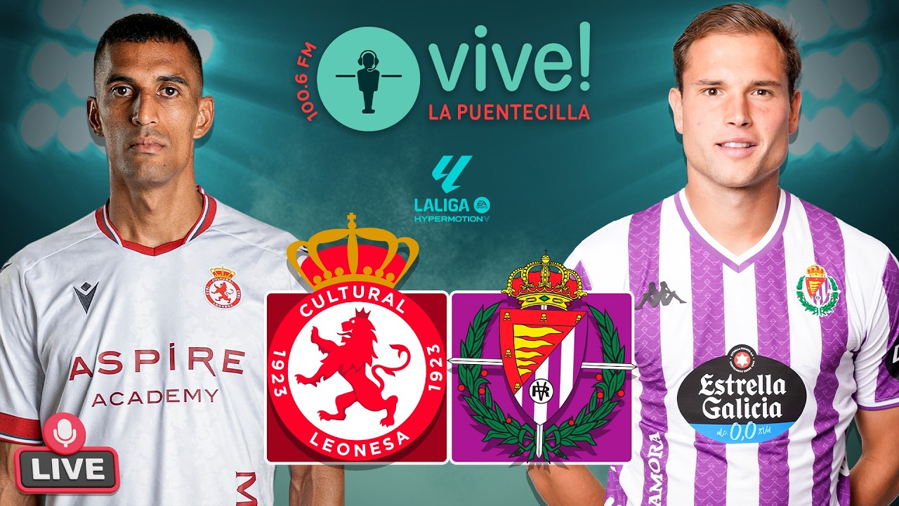 🔴 CULTURAL - VALLADOLID | EN DIRECTO | JORNADA 34 LALIGA HYPERMOTION