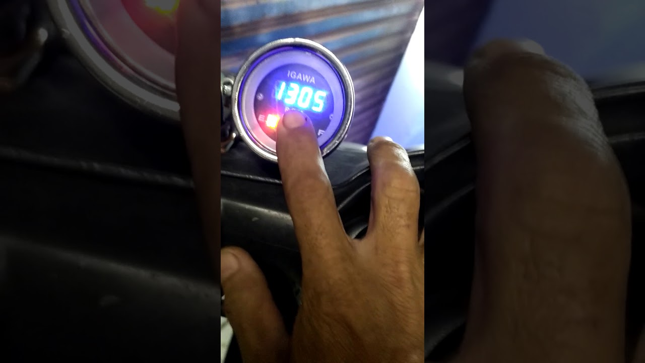 Pemasangan #rpm dan #amperebensin merk #igawa atau orbis pada motor #honda #karisma