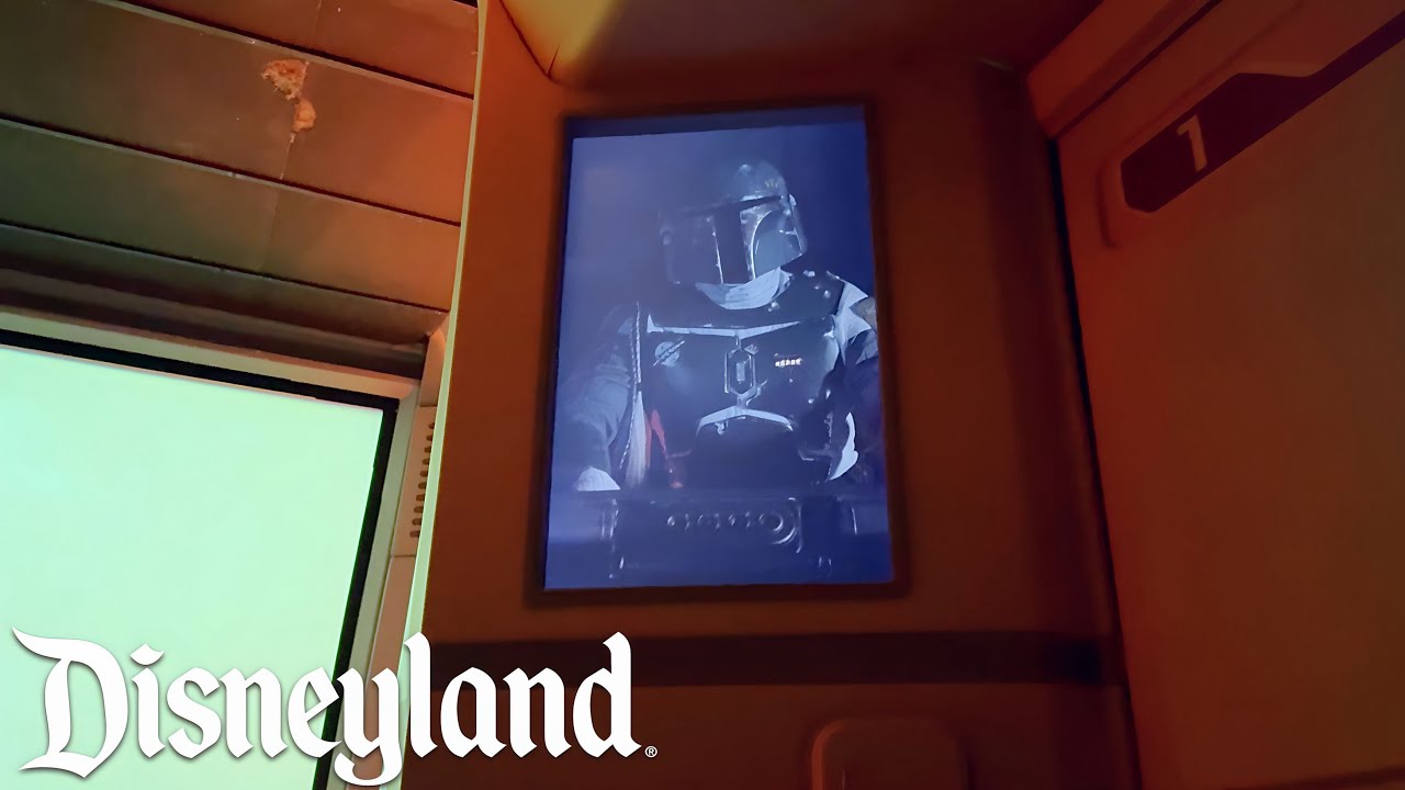 Star Tours 4K POV - Boba Fett Scene - October 2025 - Disneyland Rides