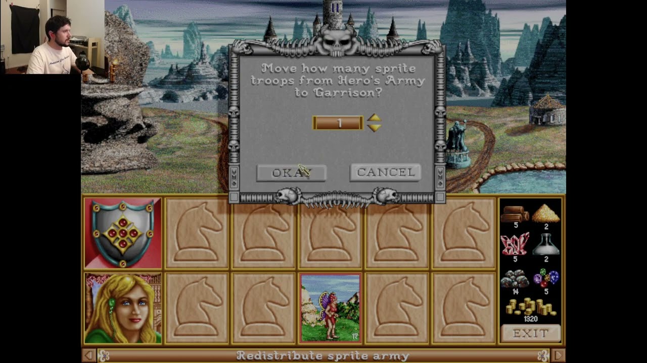 Heroes of Might and Magic 2 - Archibald Campaign Scenario 7, (part 1, no save scum, PvP style)