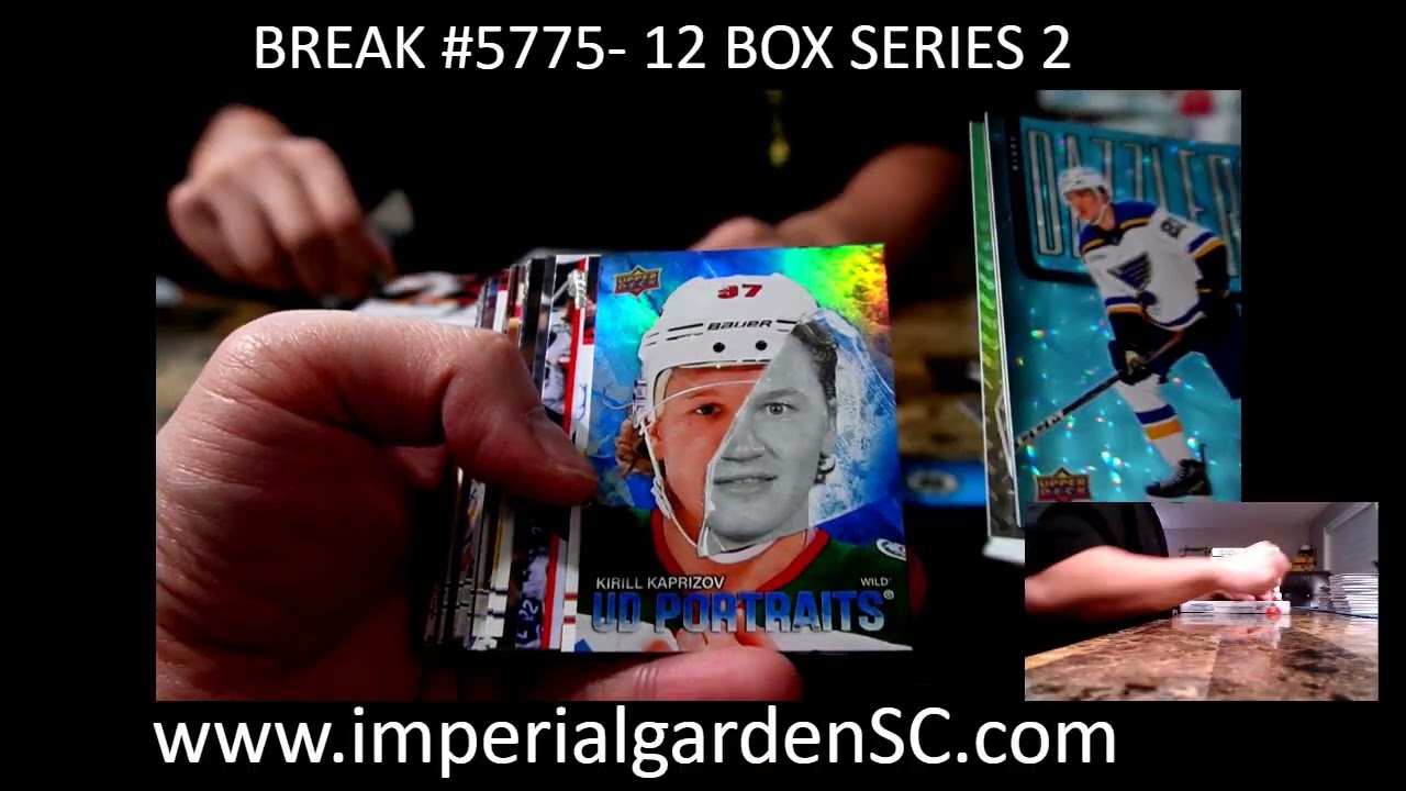 BREAK #5775: 12 BOX 2025-26 #upperdeck SERIES 2 HOBBY NHL HOCKEY CASE BREAK