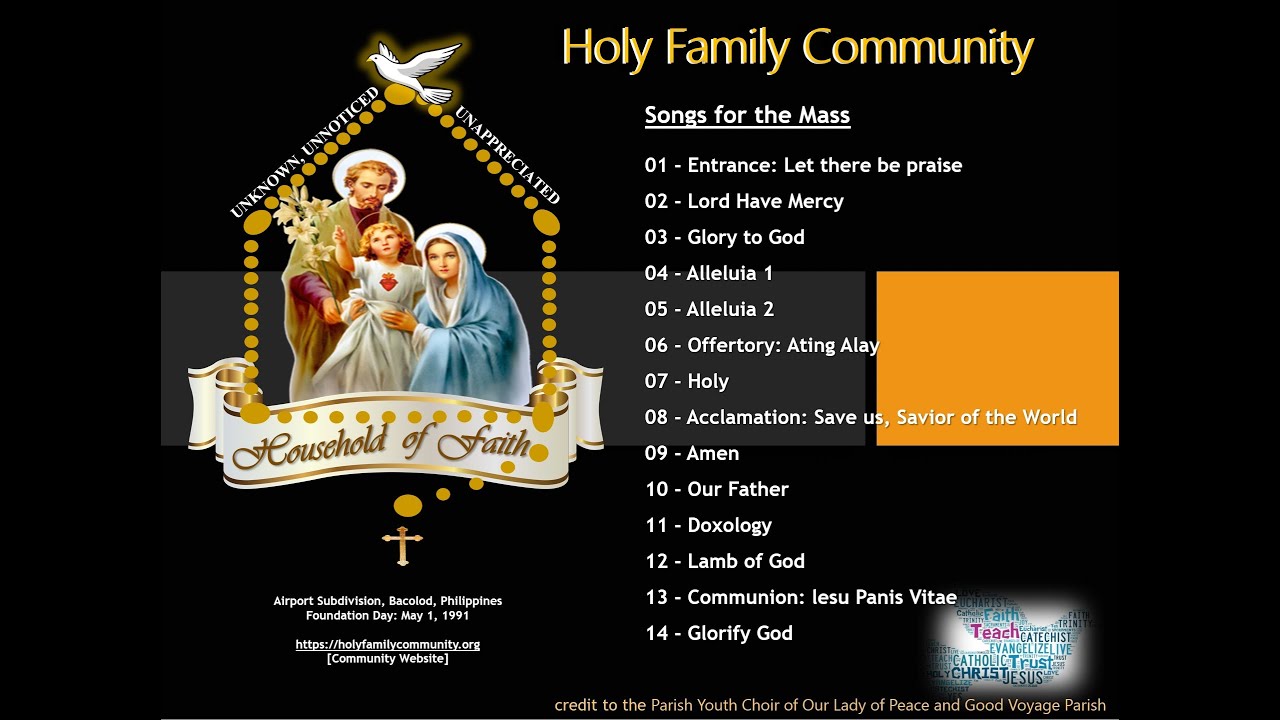 Songs for the Mass |  01 - Entrance Let there be praise