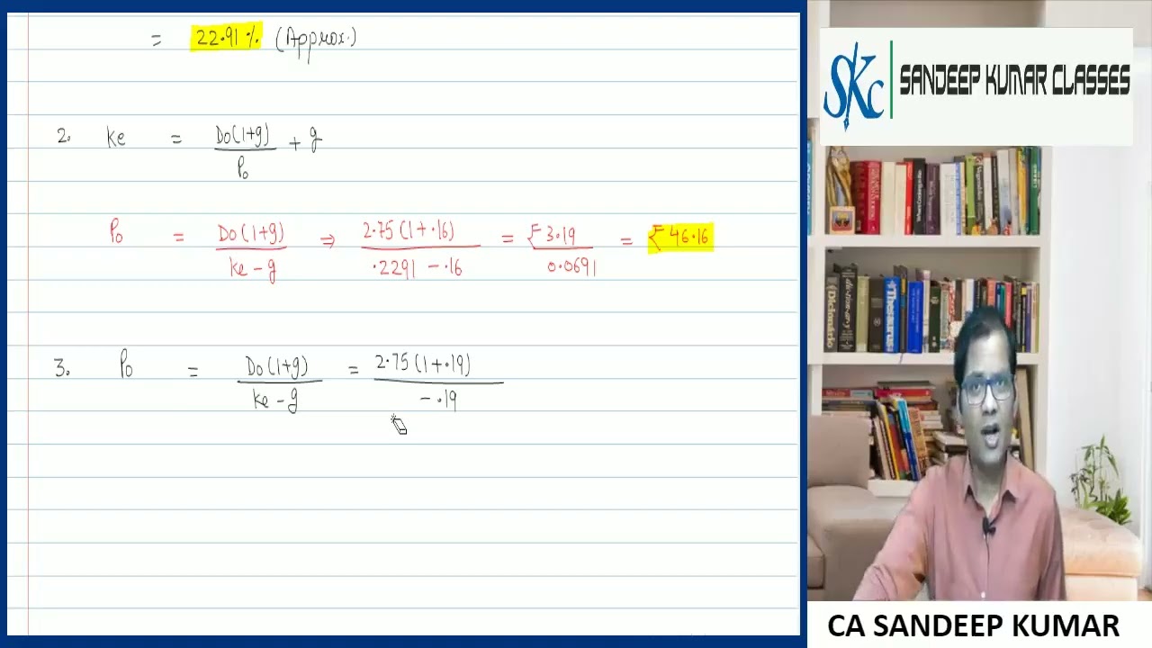 CA INTER - FM | Group II | Dividend Decision | Class 4 |