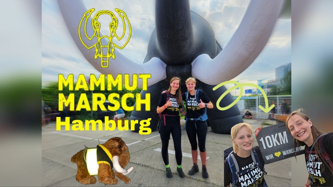 Nacht Mammutmarsch Hamburg 2025 | Im dunkeln 30km durch die Hansestadt