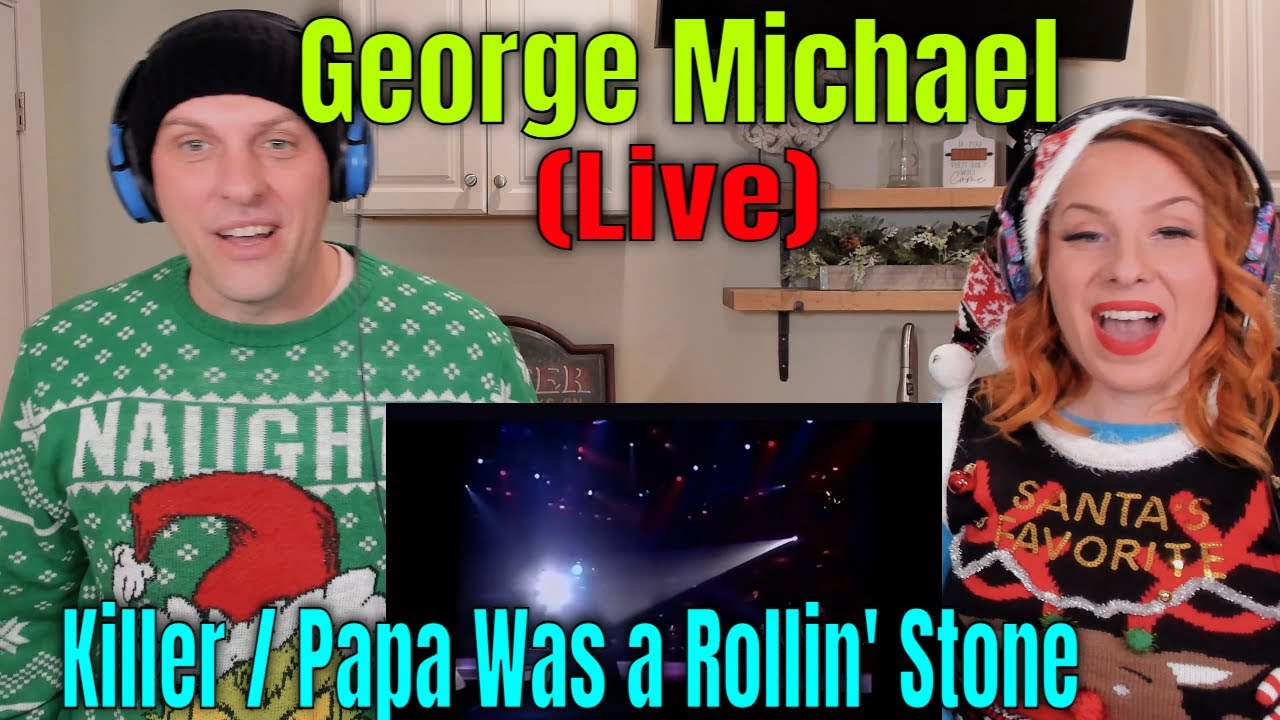 Джордж Майкл - Killer / Papa Was a Rollin' Stone (Live) РЕАКЦИИ НА THE WOLF HUNTERZ