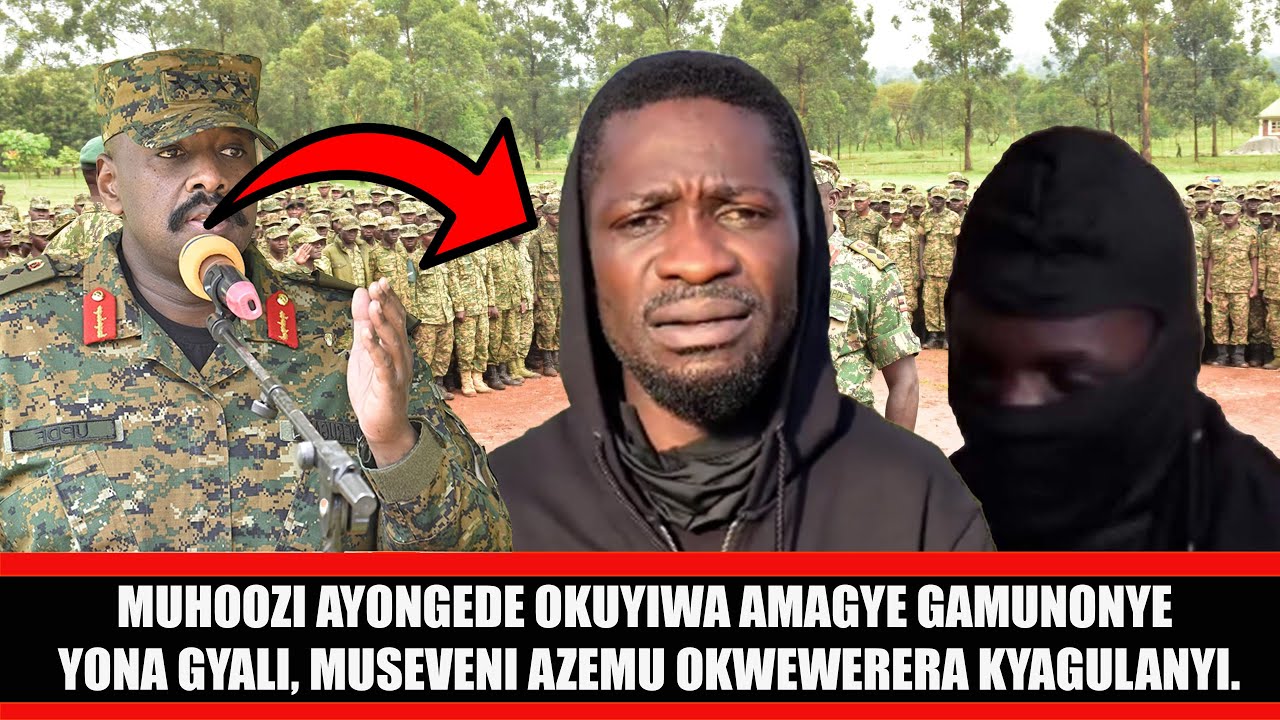 Agatalinda!! muhoozi asazeko bobi wine kimafia kiika museveni azemu okwepikira bobiwine