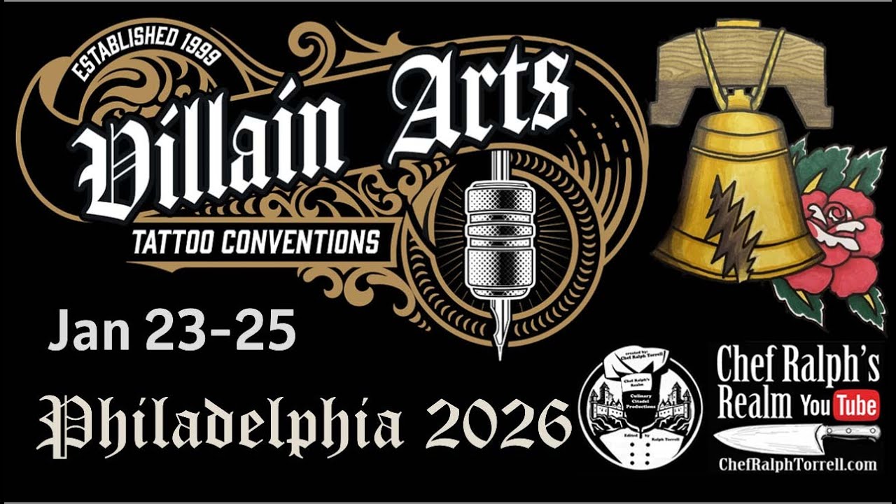 Villain Arts Tattoo Convention Philadelphia 2026 Walk Through