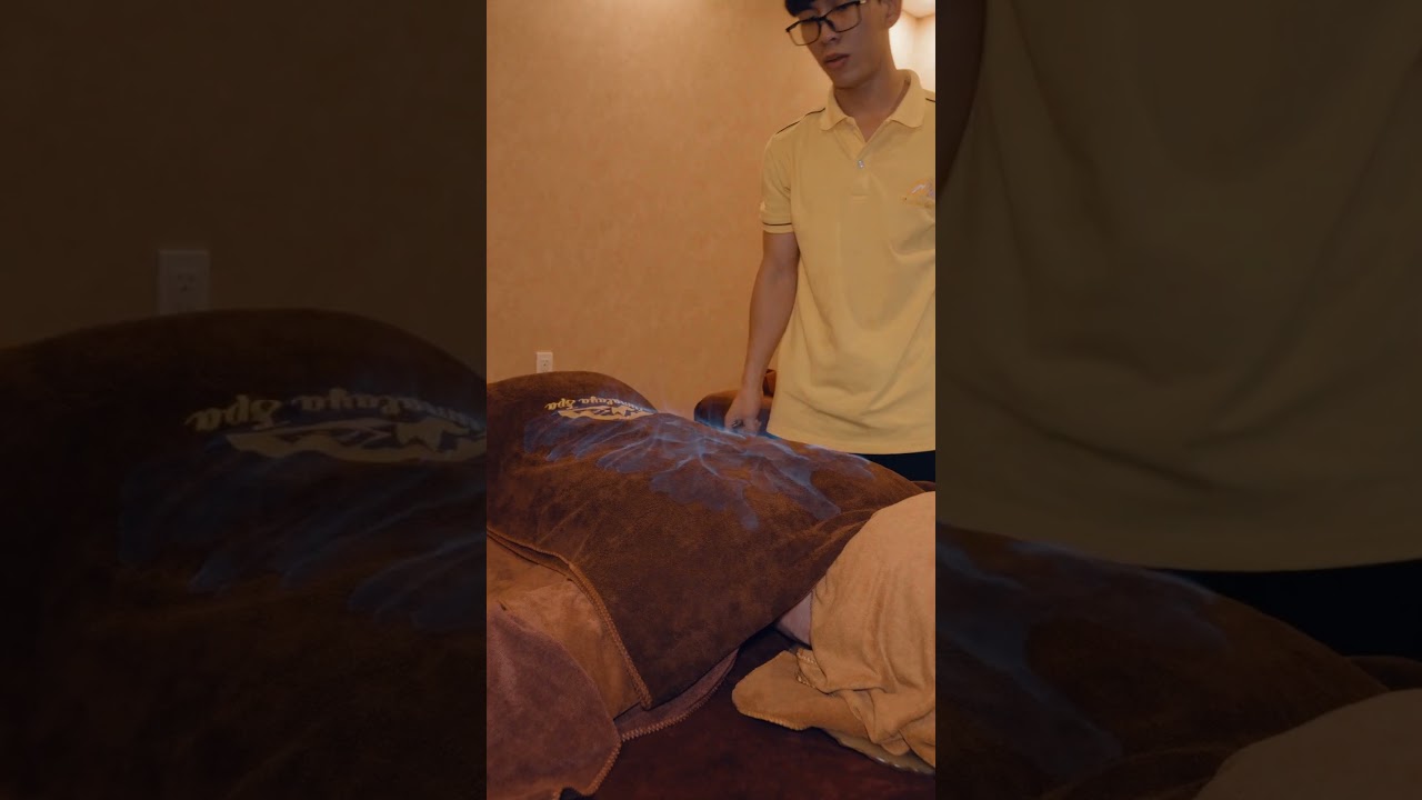 ASMR: Himalayan Fire Massage! #shorts