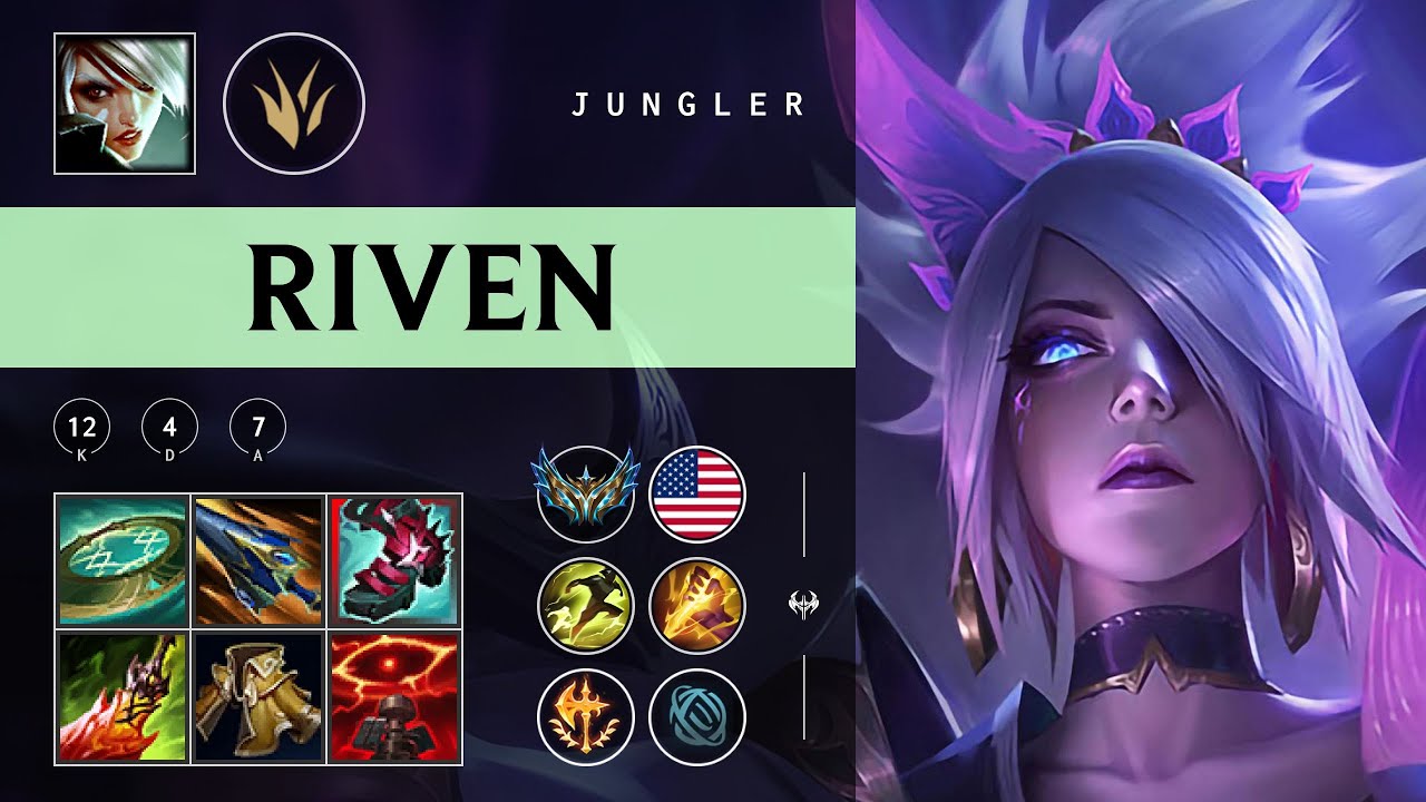 Riven Jungle vs Vi - NA Challenger Patch 25.24