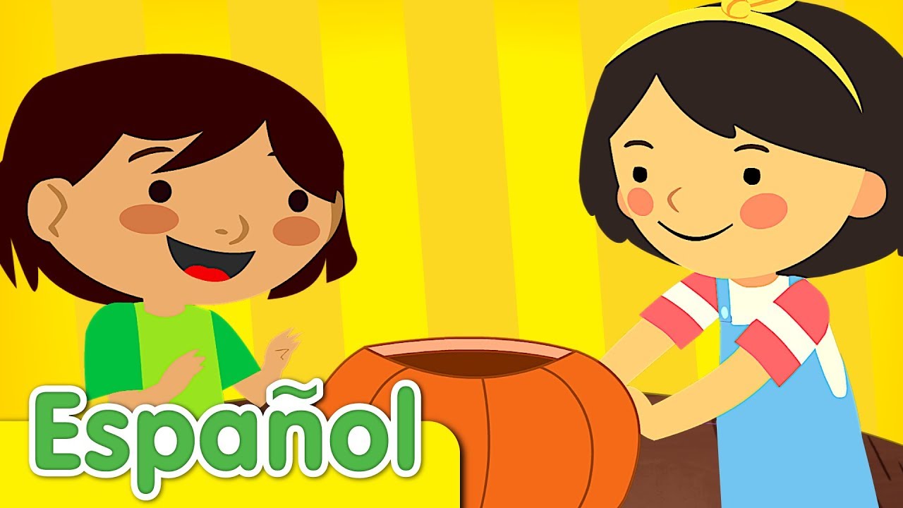 Esta Es La Forma De Esculpir Una Calabaza | Canciones Infantiles de Halloween | Super Simple Espa&ntilde;ol