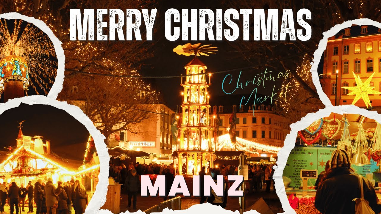 Рождественская ярмарка в Майнце — 4K 60fps #christmasmarket #weihnachtsmarkt #mainz #rheinlandpfalz