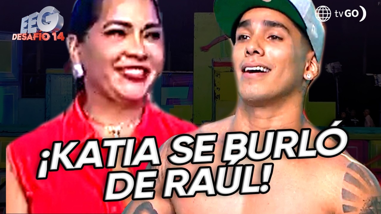 EEG Desafío 14: Katia Palma se burló de Raúl Carpena tras demostrar su habilidad en el juego (HOY)