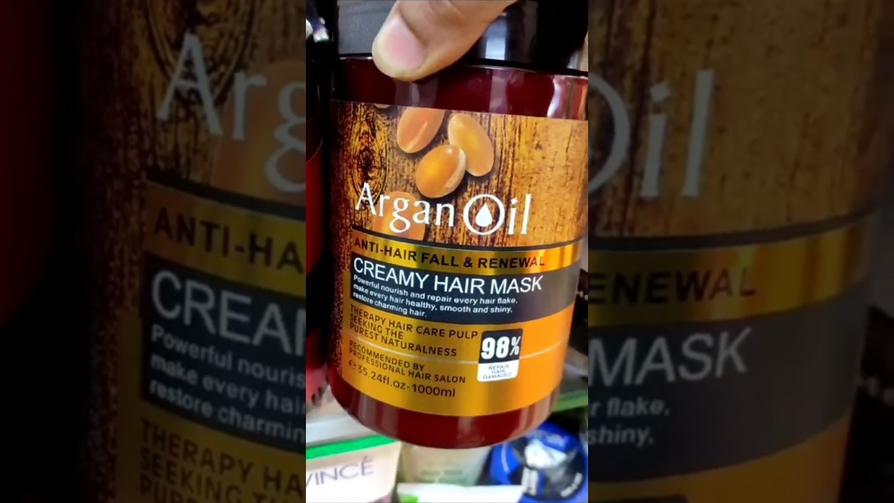 Argan oil creamy hair mask