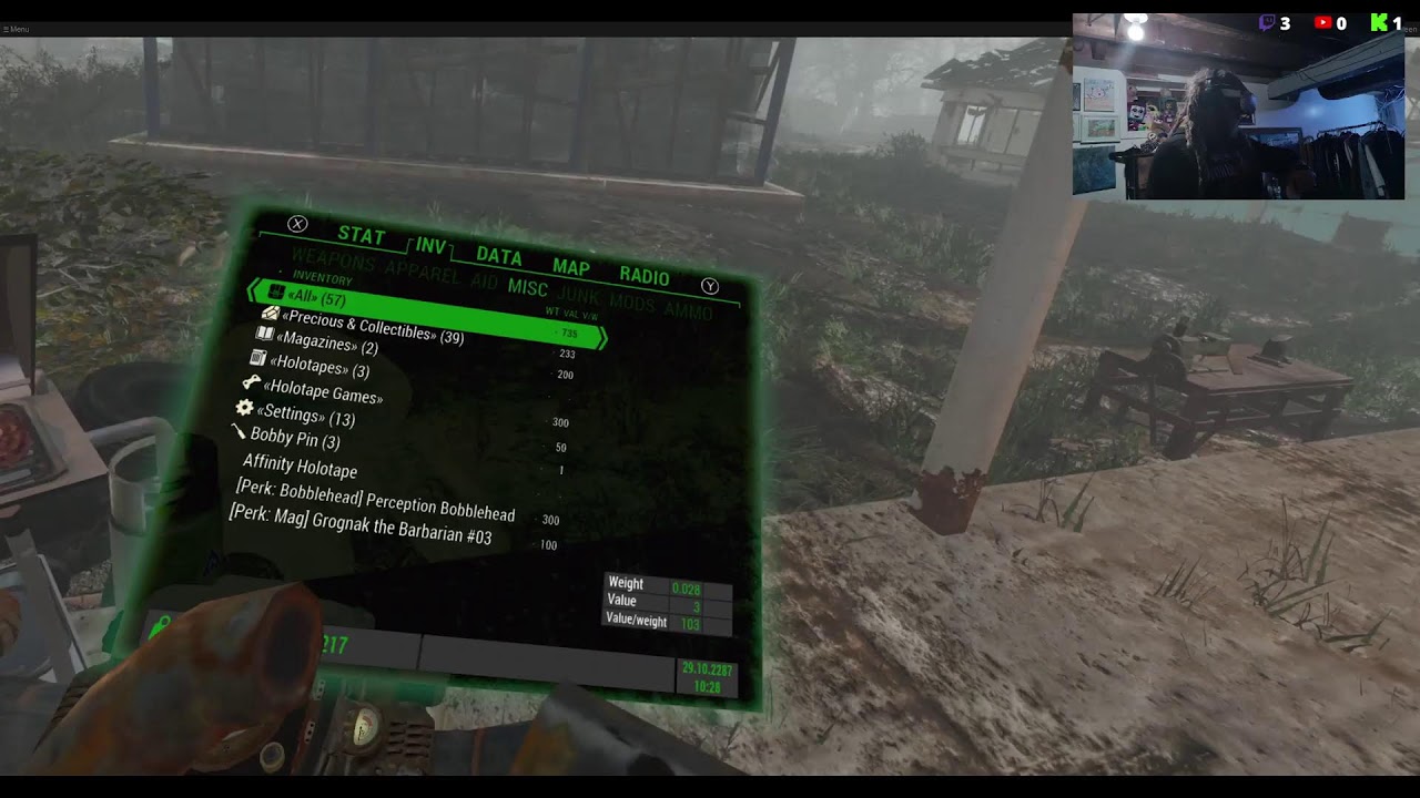 Fallout 4 VR With The GingasVR Essentials Overhaul Mod