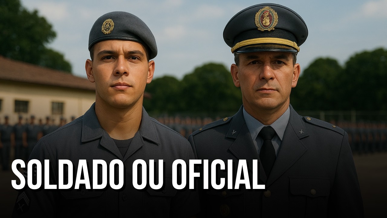 🚨👮🏻&zwj;♂️Soldado ou Oficial? Qual &eacute; a melhor op&ccedil;&atilde;o? | Por Leandro Fajan