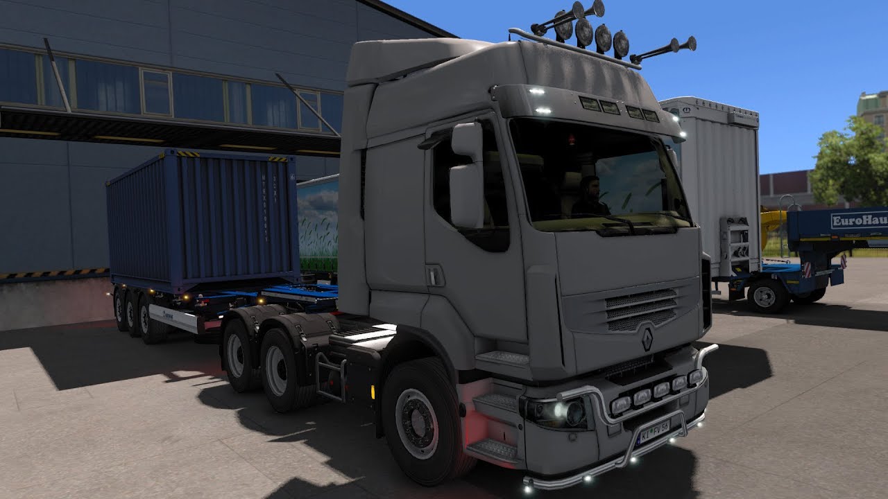 Euro Truck Simulator 2 Tour #7 Metz (France) - Mannheim (Germany) - So many Accidents