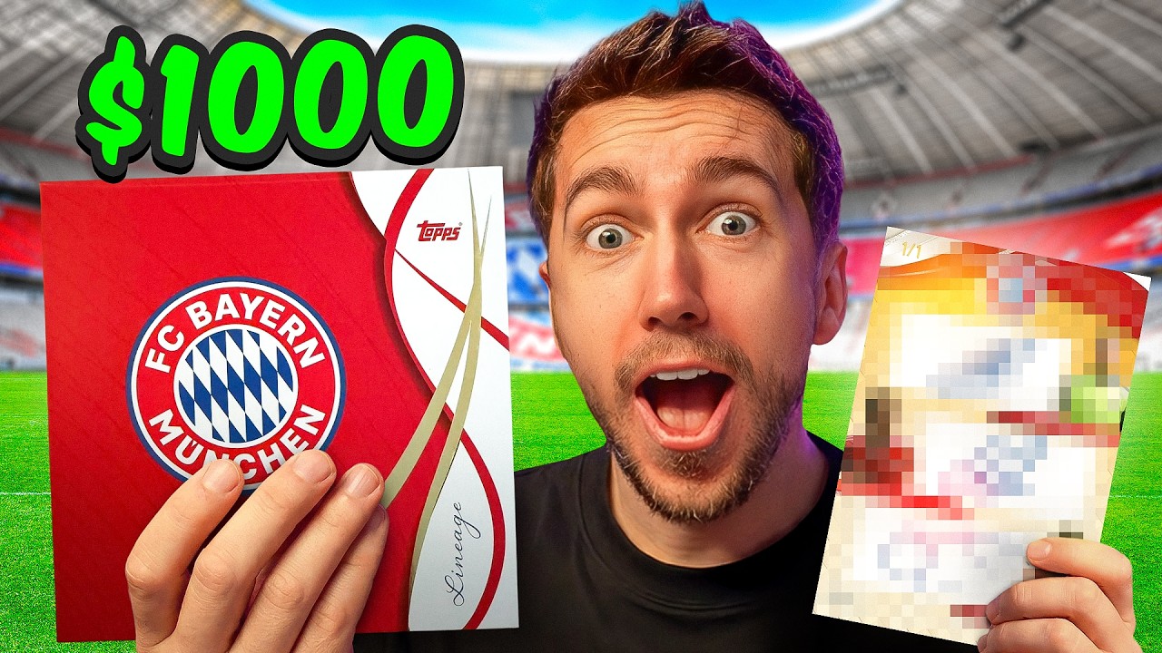 I Opened A *BRAND NEW* Bayern Munich 2026 Football Box! ($1000)
