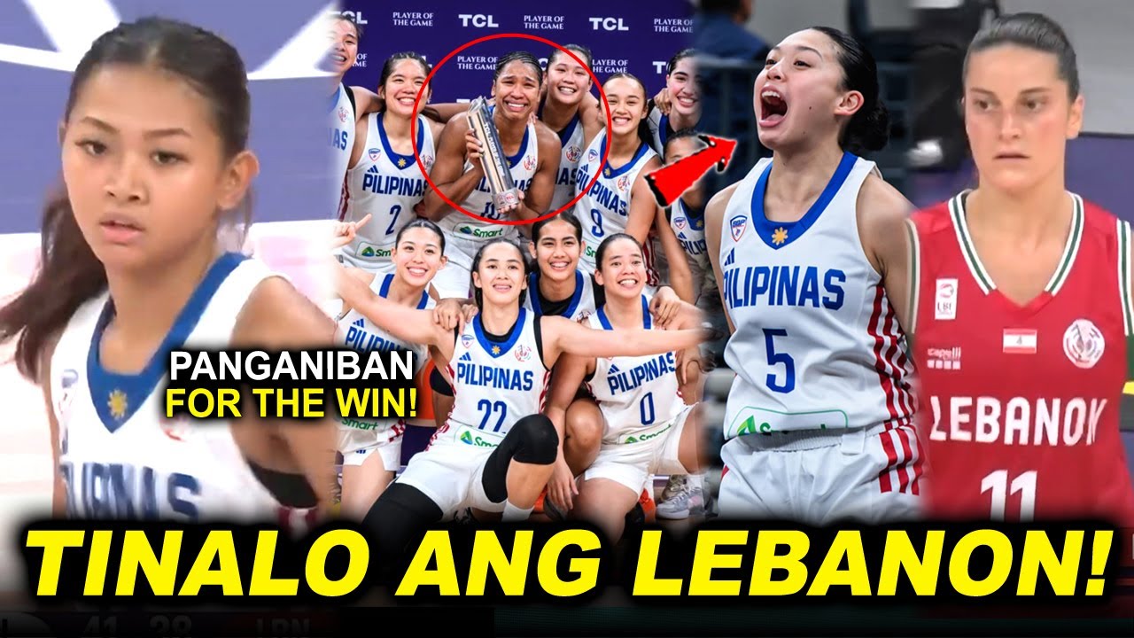LAKAS ng Gilas Womens MAMAW si Naomi Panganiban FOR THE WIN! TINALO ang Lebanon! Gilas vs Lebanon!