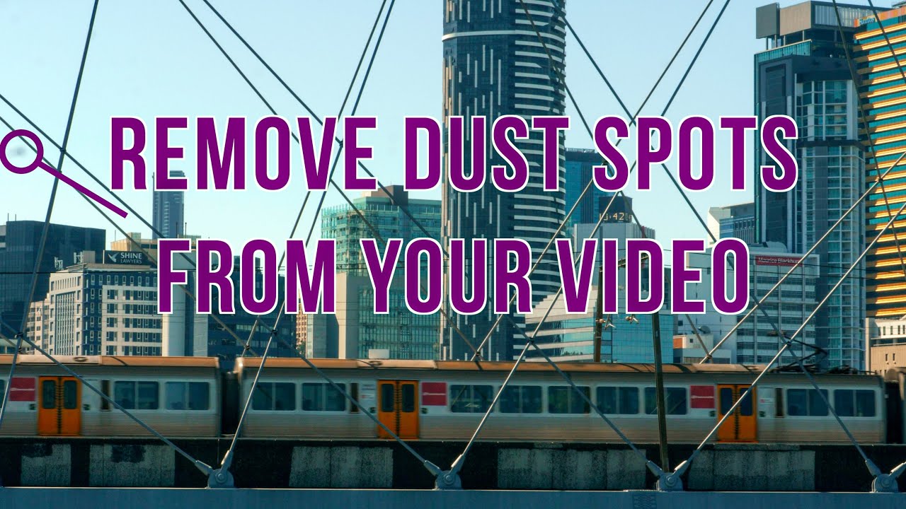 REMOVE DUST SPOTS QUICKLY FROM VIDEO | FCPX Tutorial