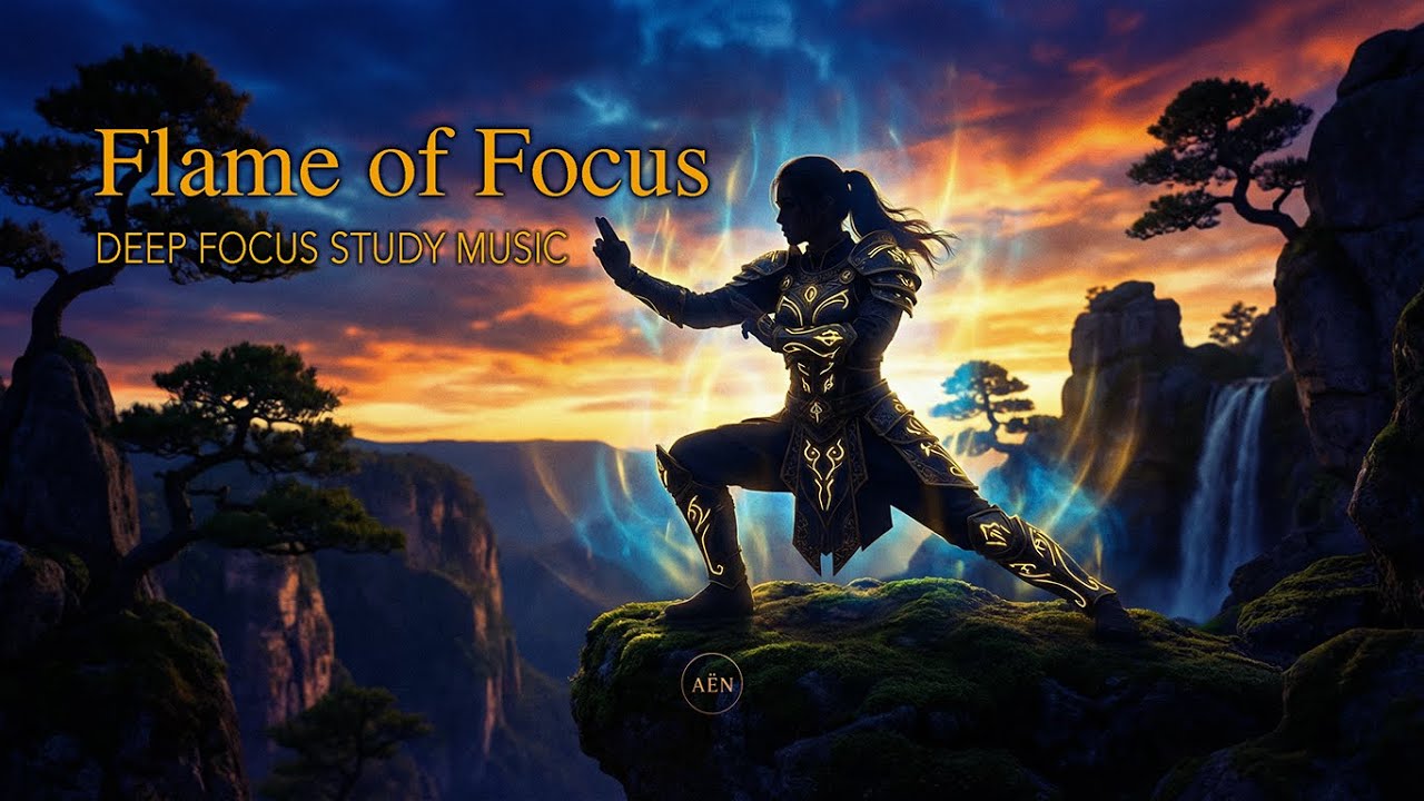 AËN | Flame of Focus. Study sessions for deep concentration.
