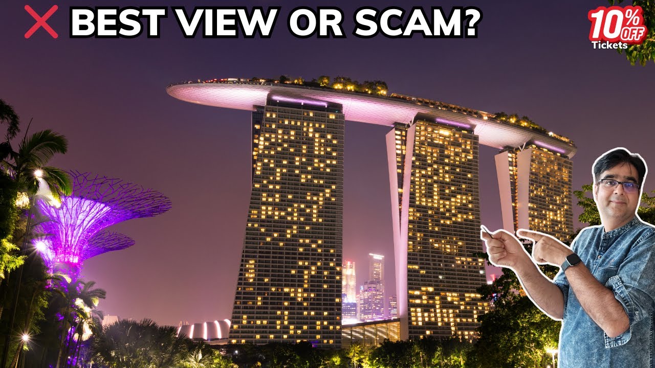 Marina Bay Sands SkyPark Truth 😱 | Best View or Tourist Scam? + 10% OFF