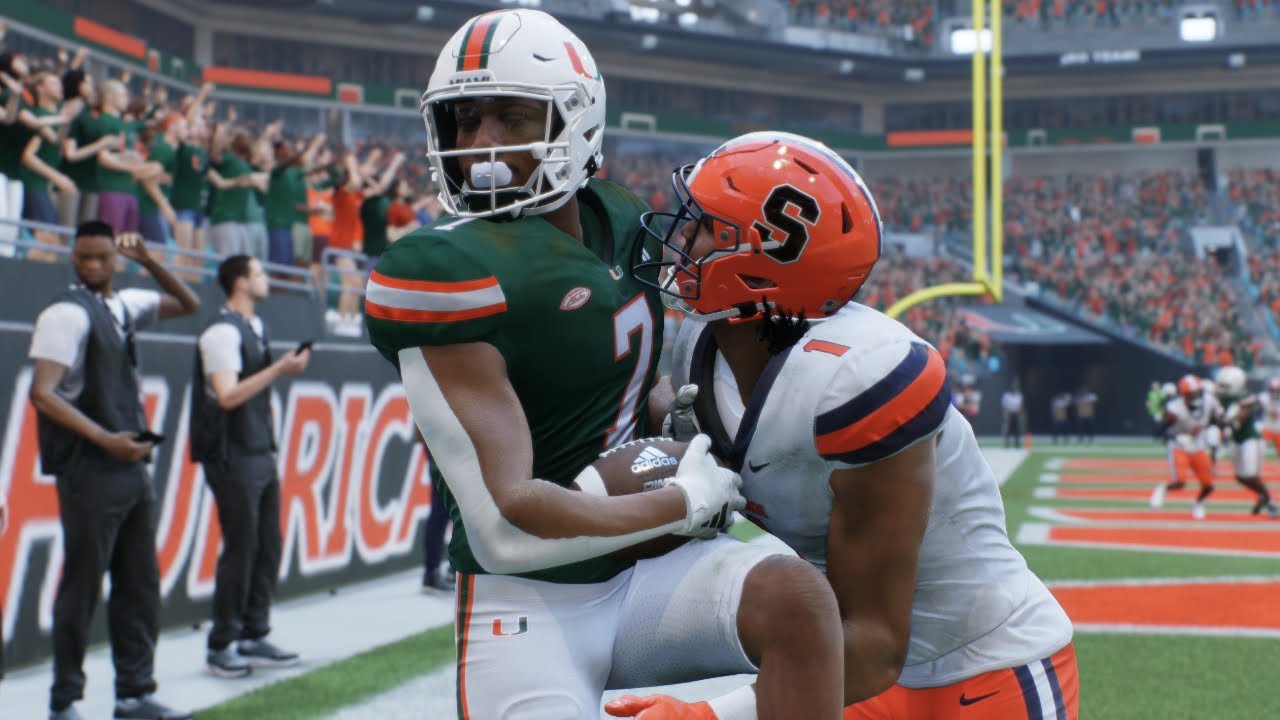 Майами против Сиракьюс &mdash; NCAA Football, 8 ноября 2025 г., полные обзоры матча (College Football 2...