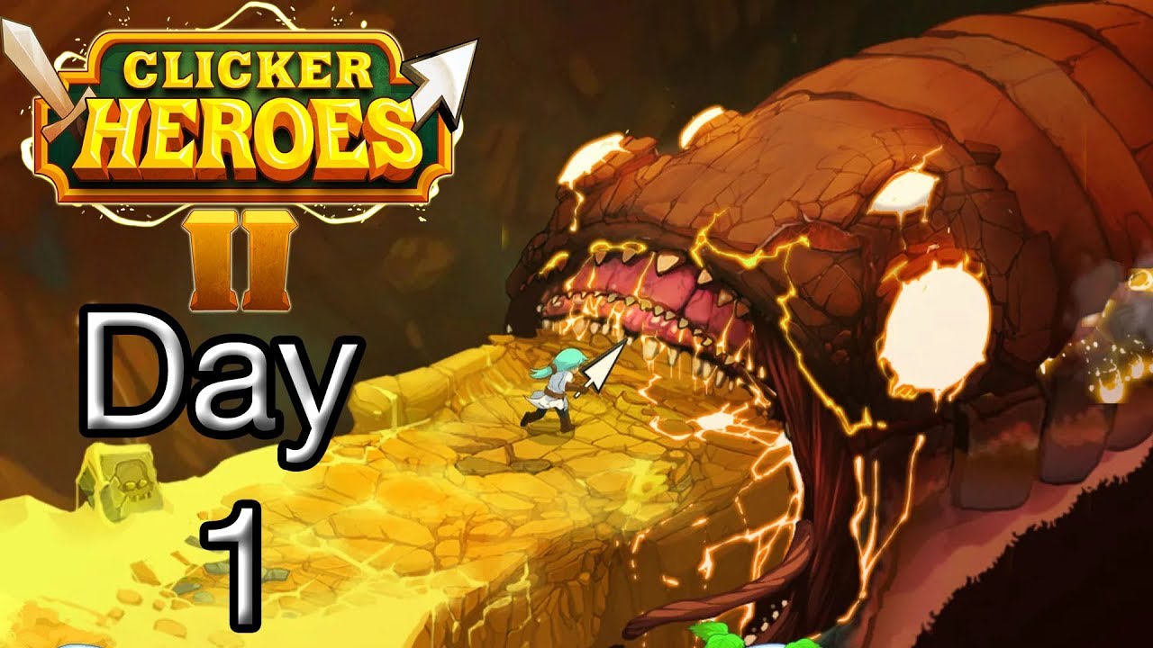 Clicker Heroes 2 Beta Day 1 Release |  Walkthrough GamePlay | Learning The Game