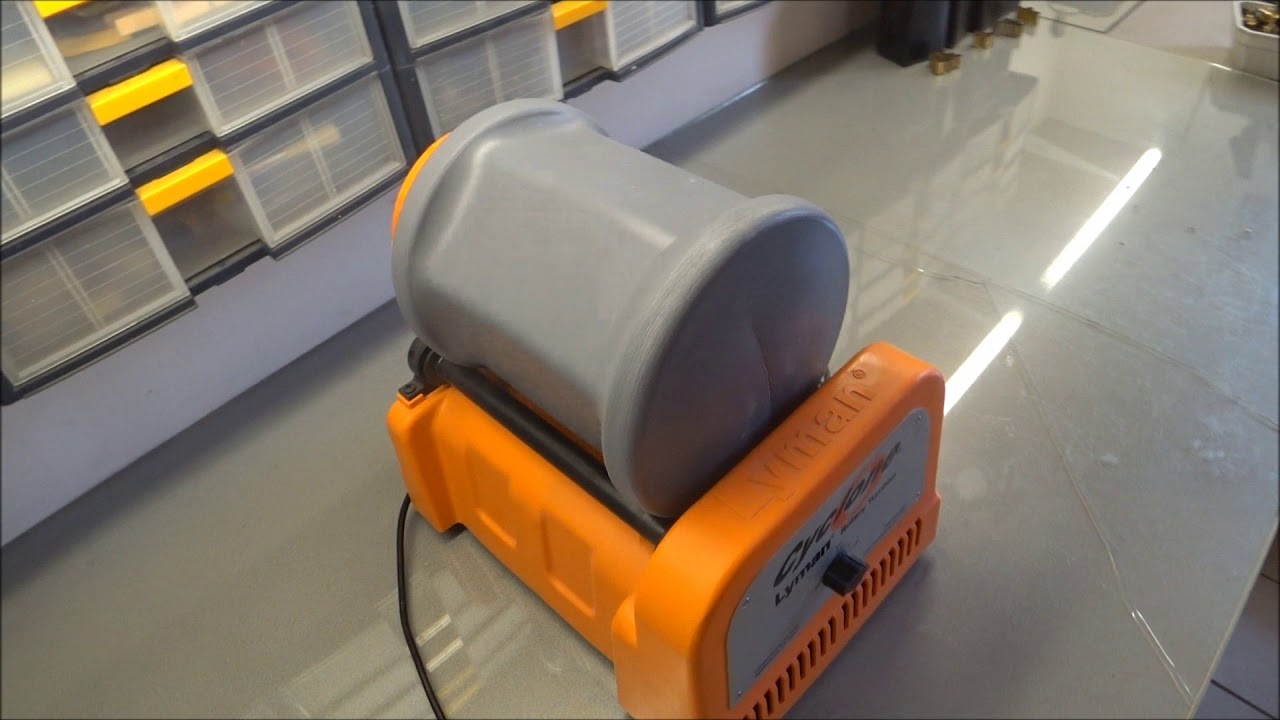 Lavage d'&eacute;tuis avec le Lyman Cyclone