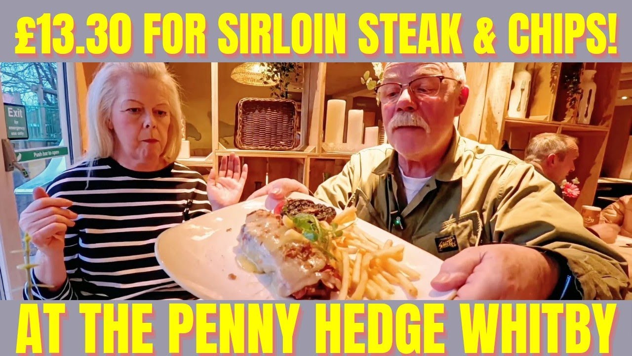 STEAK, CHIPS & VINO COLLAPSO AT THE PENNY HEDGE WHITBY....MRS M HAS HAD A FEW!