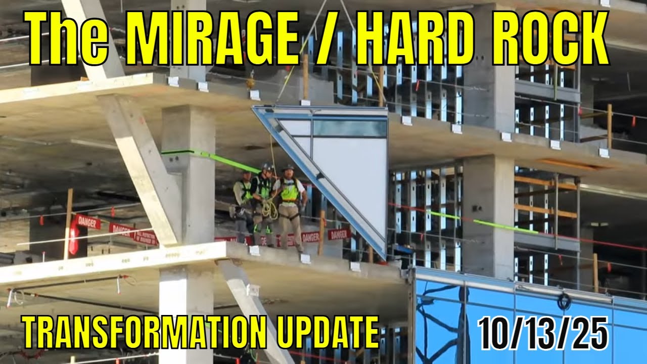 Обновление трансформации Mirage в Hard Rock Hotel от 10.13.2025