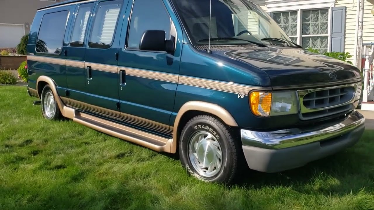 1998 Ford Econoline Conversion Van Walk Around Video.