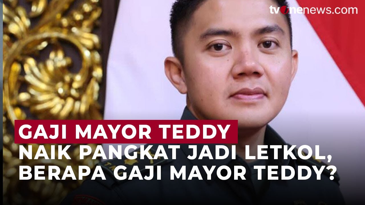 Mayor Teddy Naik Pangkat Jadi Letkol, Ini Bocoran Gaji Barunya | OneNews Update