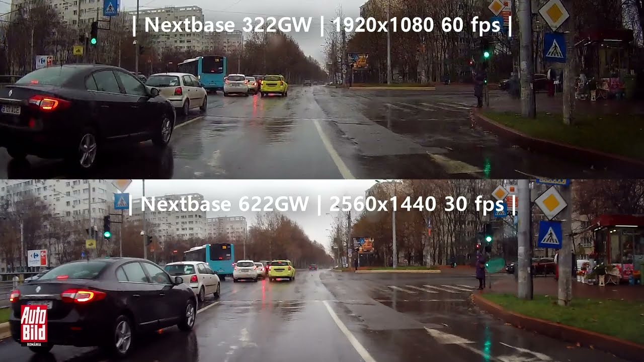 Test comparativ camere auto DVR Nextbase 322GW si 622GW