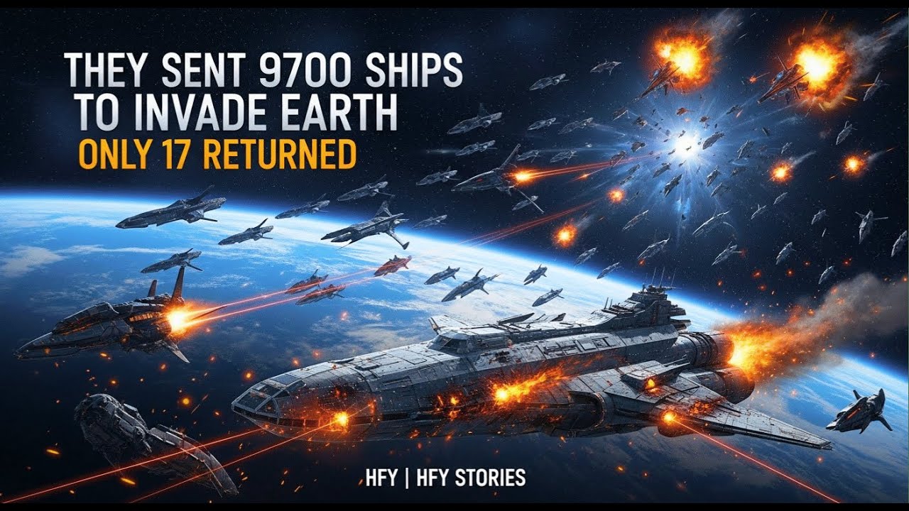 They Sent 9,700 Ships to Invade Earth—Only 17 Returned | HFY | HFY Stories