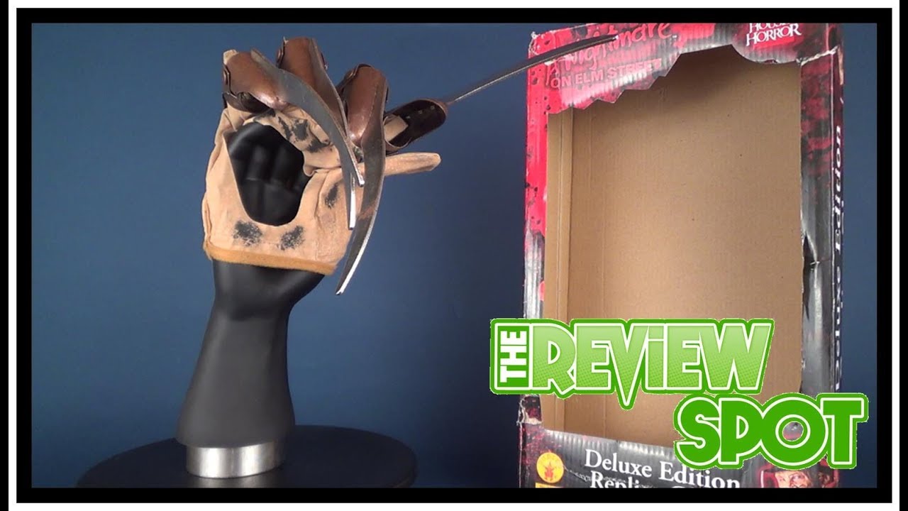Rubies 2017 Nightmare on Elm Street Freddy Krueger Deluxe Metal Glove | Spooky Spot 2017 HORROR