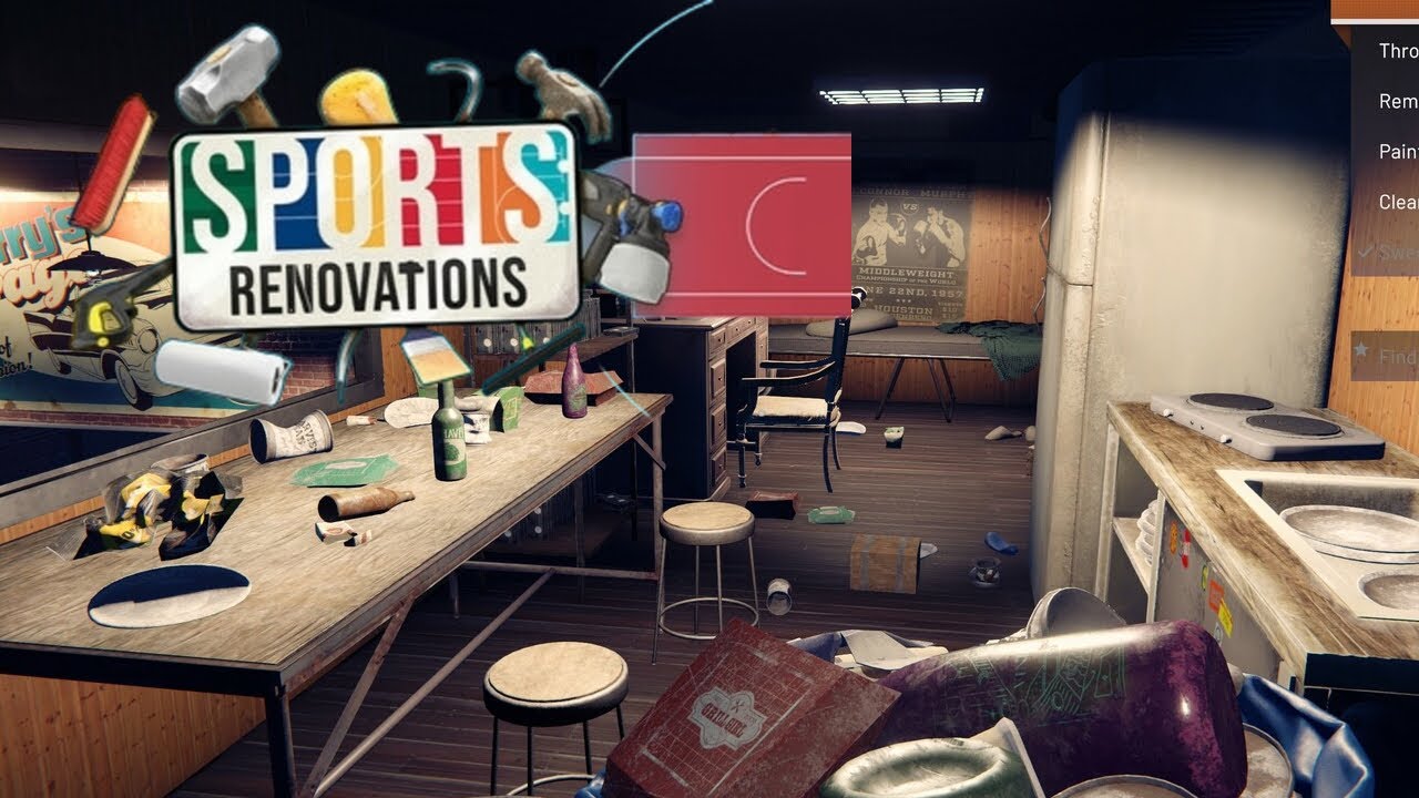 First RENOVATION in SPORTS:Renovations GAME | AMAZING😍